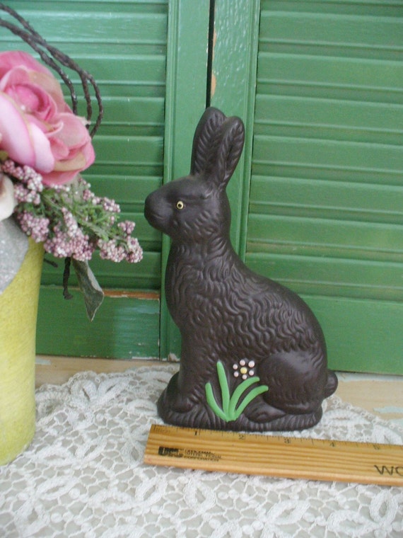 chocolate easter bunny figurines