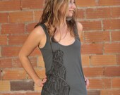 Tatlin's Tower Tank Dress - Hand Screen Printed Shirt