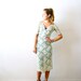 Vintage sheer lace dress