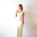 Vintage ivory lace gown