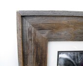 Barnwood Picture Frame - 8"x10" - 4 inch frame