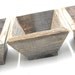 Reclaimed Cedar Planters - Set of 3
