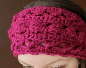 Hugs & Kisses Headwrap - Crochet Pattern - Permission to sell finished items