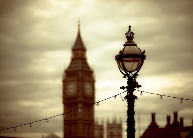 London photography: fine art photo of Big Ben and Thames - travel photograph London England - under 10 - 5x7- London Olympics
