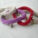 Natural Organic Bracelet, Boho Style, Glass Beads and Dream Charm