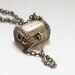Vintage Style Pirate Treasure Chest Locket Necklace