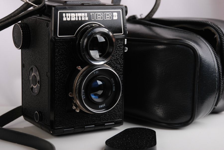 LOMO Lubitel 166 B Voïgtlander copy Lomography 6x6 TLR Medium Format Camera USSR