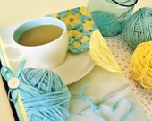 Altered Composition Notebook Crochet Journal