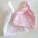 Set of 2 personalized baby hats