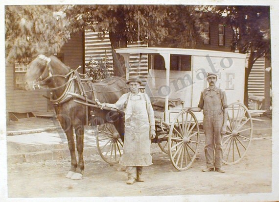 Antique Horse Drawn Ice Delivery Wagon Photo by ThePaperTomato