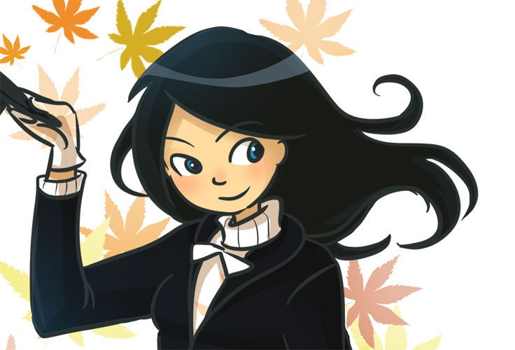 Zatanna in Sweater Art Print