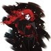 Batwoman in Caplet Art Print