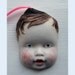 handmade china doll face