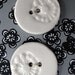Easter Bonbons Buttons- porcelain fondants - handmade ceramic buttons - sewing project