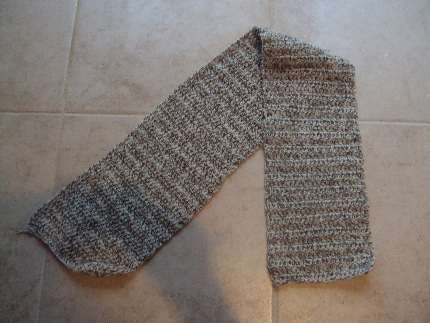 Hand crocheted scarf