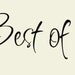 The Best of Times Vinyl Wall Quote Lettering Decal