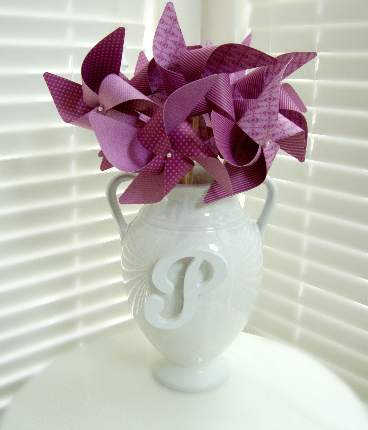 Pinwheels CRUSHED GRAPE set of 8 Large Pinwheels Il_570xn