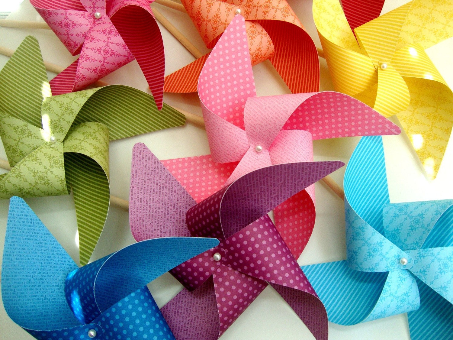 Pinwheel wedding Il_570xn