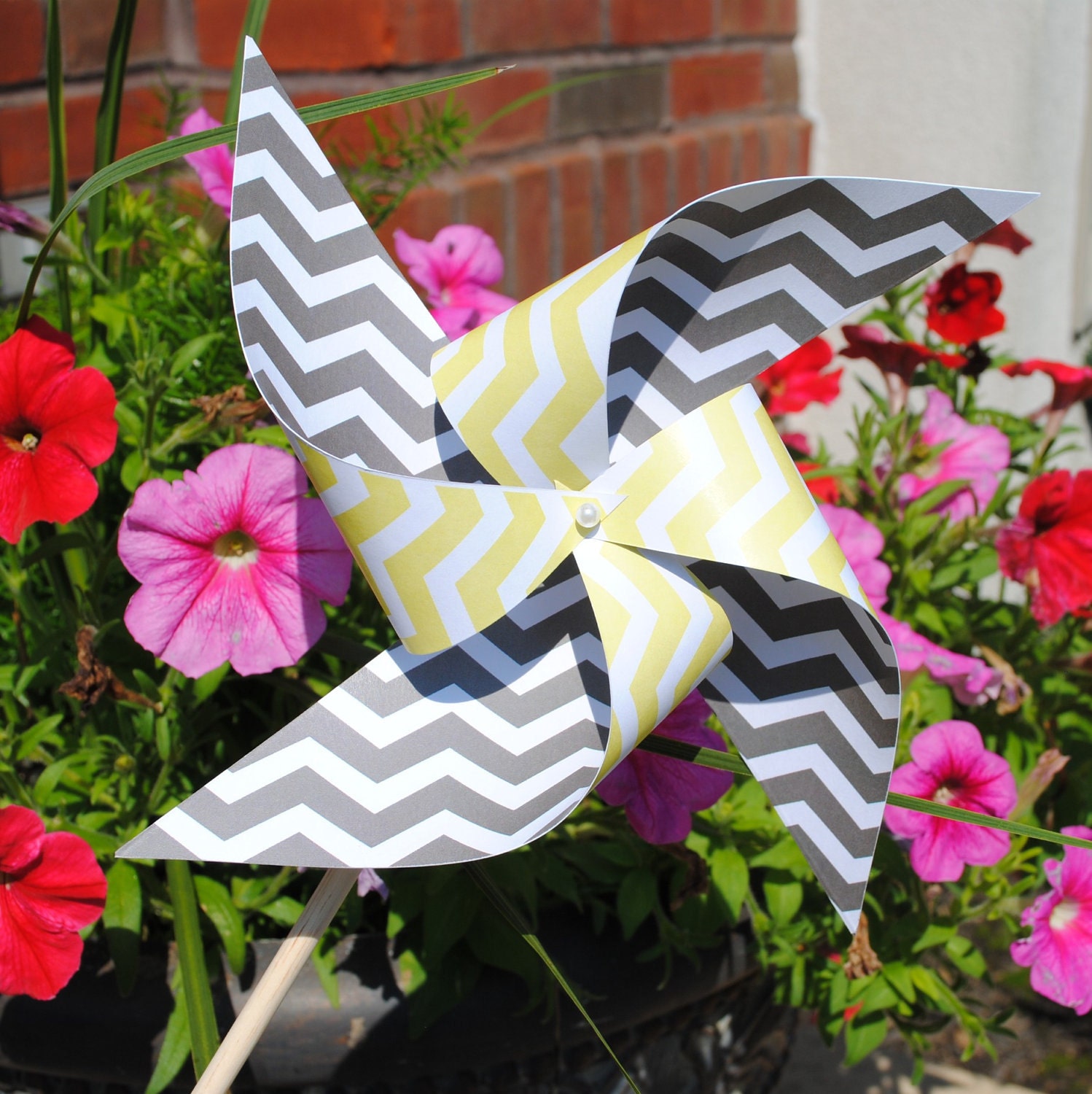Chevron Pinwheels 5 Large pinwheels