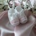 Hand Crocheted Sandal Baby Girl Booties