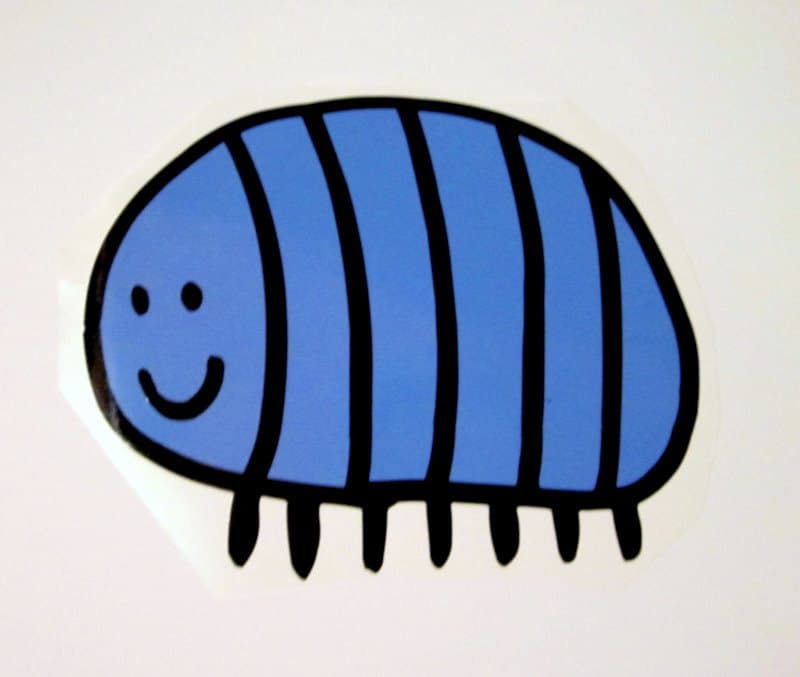 Happy Roly Poly Vinyl Sticker By Denverwagner On Etsy