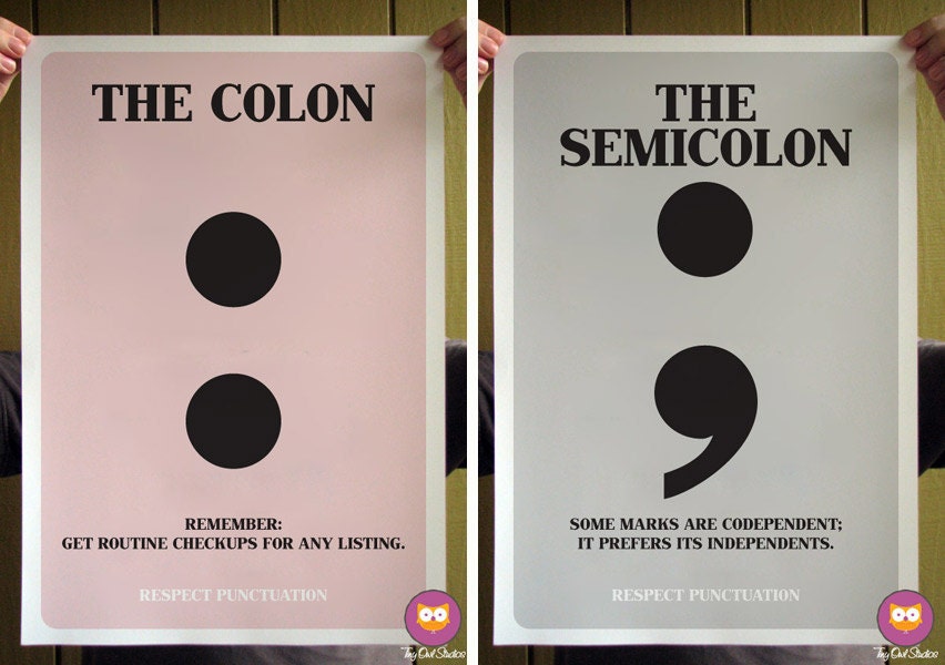 Respect Punctuation Series - Choose 1 print