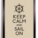Keep Calm and Sail On (Captains Wheel) 8 x 10 Print Buy 2 Get 1 FREE