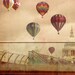 Hot Air Balloons over London Photograph - Fine Art Photography print of hot air balloons over London, England - 8x10