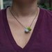 Miniature Icosahedron in Aqua: A Wearable Planter