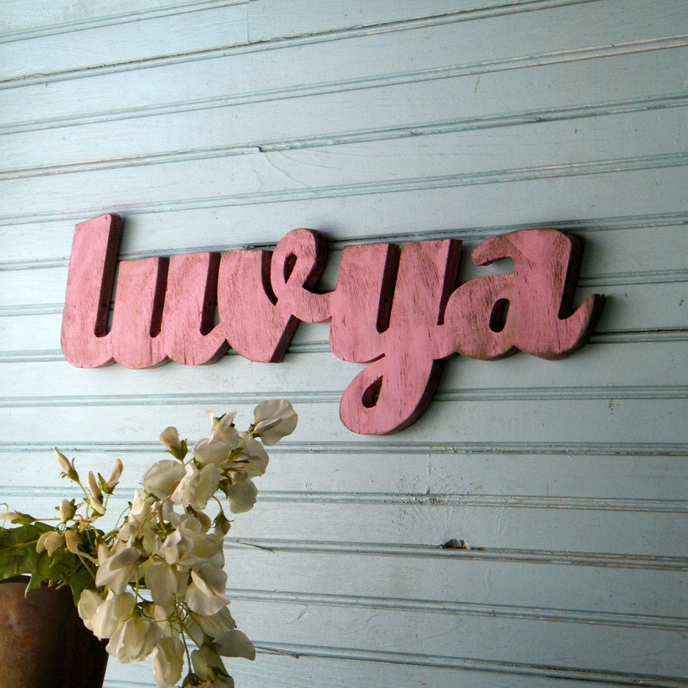 Luv Ya Sign Southern Love Valentine Wooden