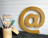 At Symbol 10" Letter Sign Mustard Yellow -Ready to Ship Item - SlippinSouthern