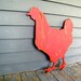 Chicken Hen Sign Barnyard Farm Sign Animal Wall Art