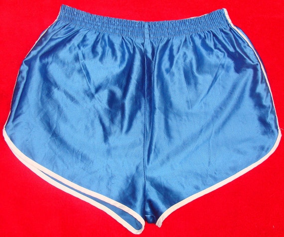 Vintage 80 S Satin Gym Shorts By Retropopmanila On Etsy