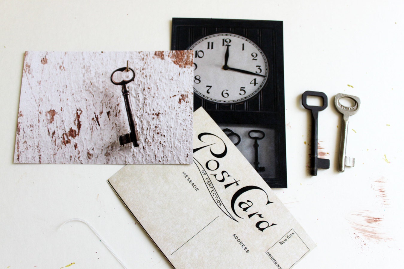 Postcard set - Crooked Teeth - Set of 8 postcards