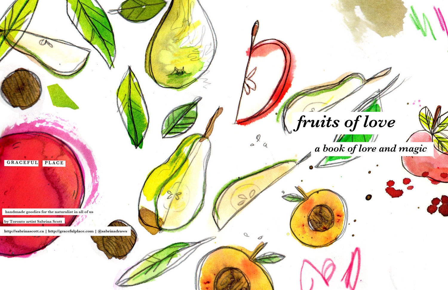 Art Zine "Fruits of Love: A Book of Lore and Magic" Limited Edition