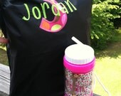 SALE Personalized Drawstring Bag and Sports Bottle Combo Il_170x135