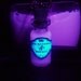 Elixir of Life, Love Potion, Life Renewal Glow in the Dark Blacklight  Purple Charm Bottle Vial Necklace