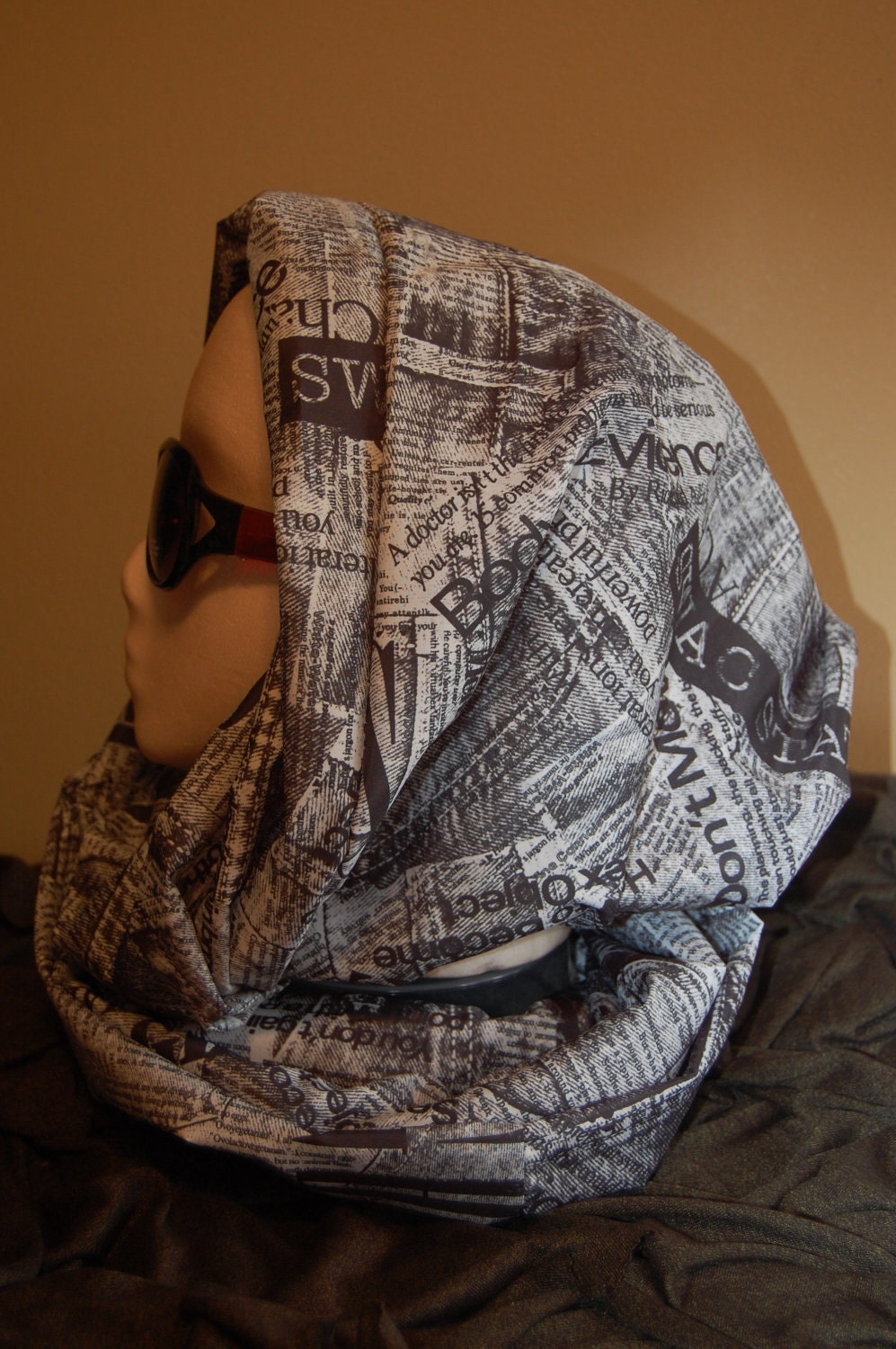 fashion hooded BannadStudios women's way by rain rain hood scarf scarf infinity
