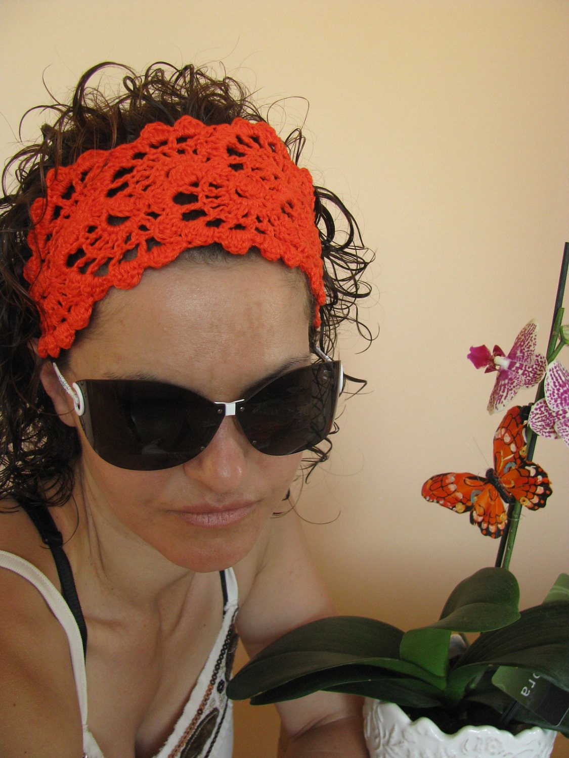 CROCHET PDF Pattern  - Summer Fashion Accessories - handcrochet headband