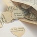 Upcycled Romance Book Wedding Day Confetti, Paper Heart Confetti, Table Decor, Bridal Shower, Wedding Decor - Approx 250 Hearts
