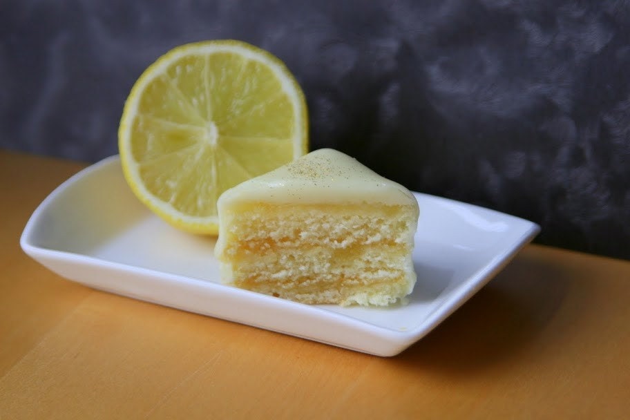Luscious Lemon Petit Four Gift Box (8 piece)