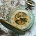 Steampunk Victoriana SPOOKY pocket watch key NECKLACE ---- SET
