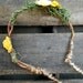 Yellow Newborn Flower Crown