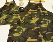 Father Son Camouflage Aprons
