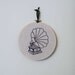 Phonograph Embroidered Wall Art.