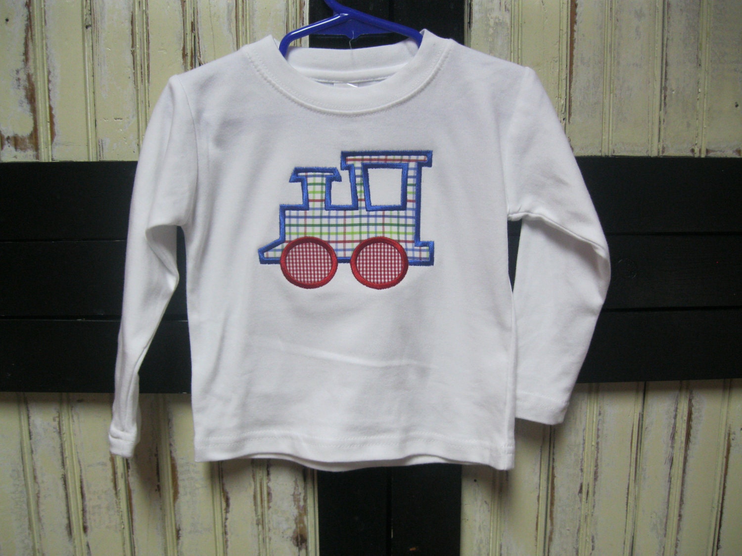 Train Appliqued Boys T-shirt