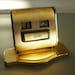 vintage brass perpetual calendar