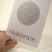 Celebrate Disco Ball Card