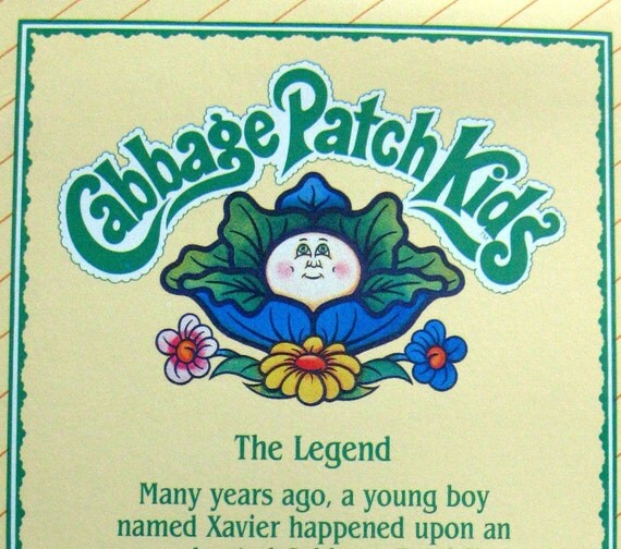 cabbage patch happy birthday