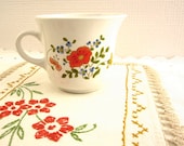 Vintage Corelle Livingware Dishes Wildflower Pattern Creamer